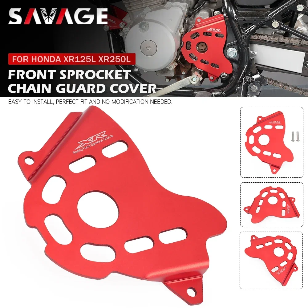 

XR 150L 125L Front Drive Sprocket Guards For HONDA XR150L XR125L 2012-2024 150 125 Motorcycle Accessories Chain Protector Cover