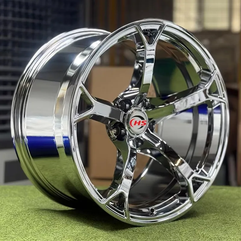 

Hot SalesMonoblock 5 Spoke Custom Triple Chrome Racing Wheels Forged Rims Wheels for Infiniti Q50 Q60 G35 G37 / 350z 370z V