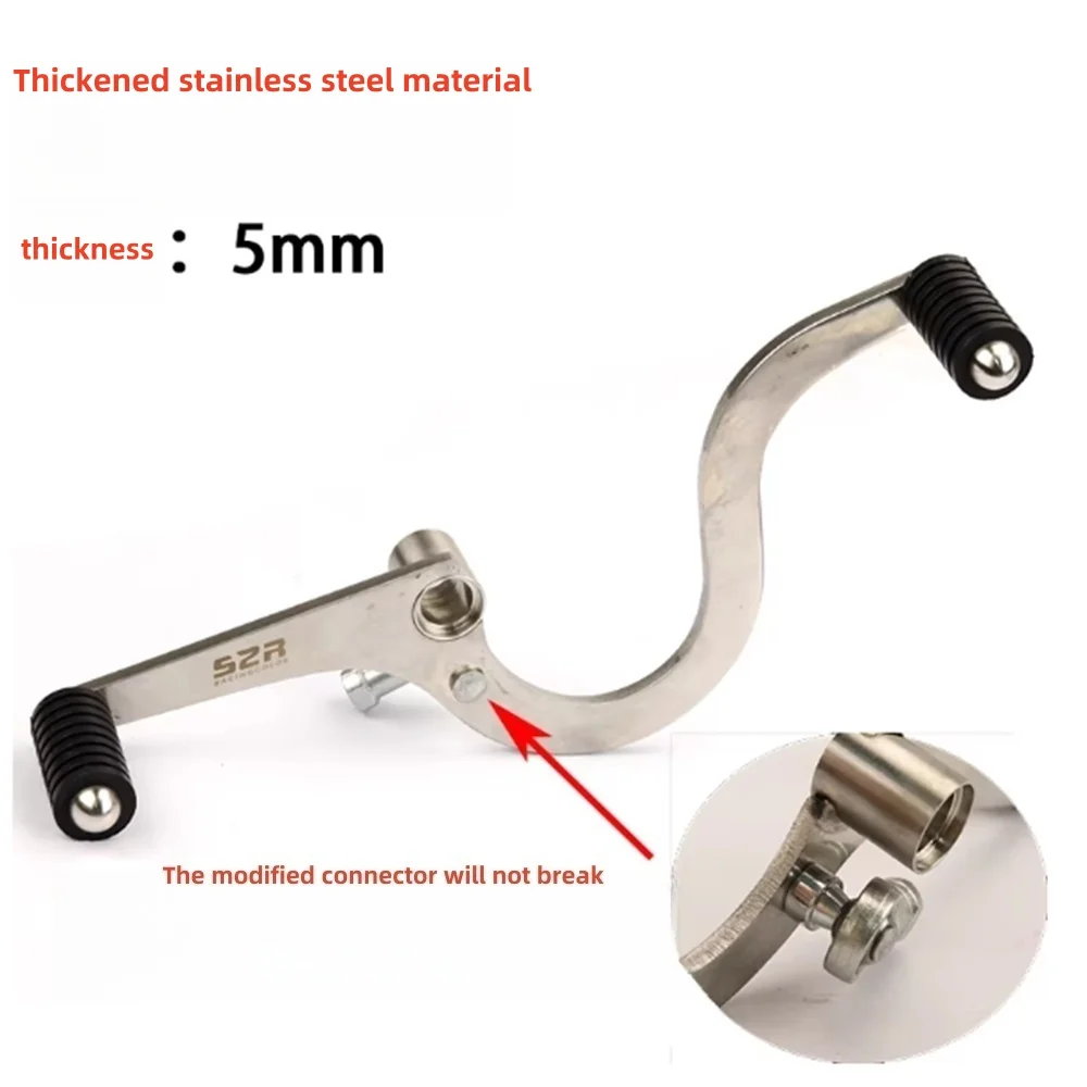 

For HONDA Warrior Eagle 190X Storm Eye CB190R Front and Rear Step Shift lever Shift arm Shift lever