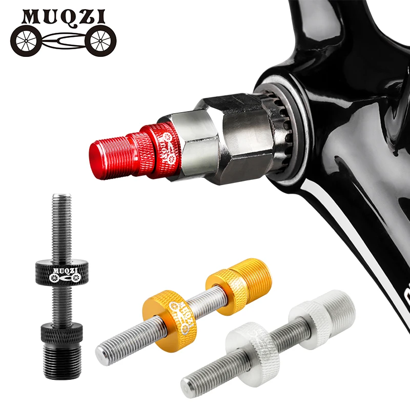 MUQZI staffa inferiore Anti goccia strumento ausiliario foro quadrato Spline bici movimento inferiore rimozione installazione dispositivo di fissaggio asta