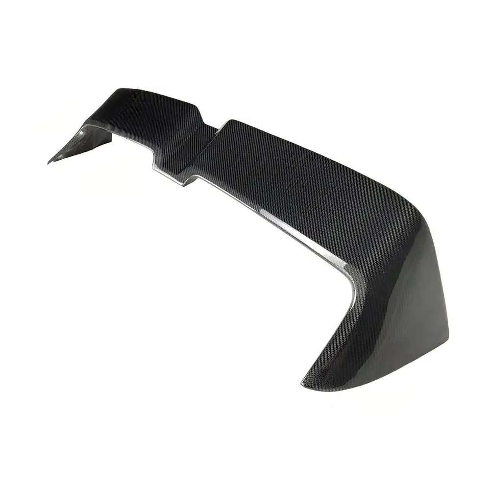 Product Customization Carbon Fiber Rear Trunk Spoiler Roof Top Wing forAUDI A3 S Line S3 Hatchback 2014-2020 Carbon Black
