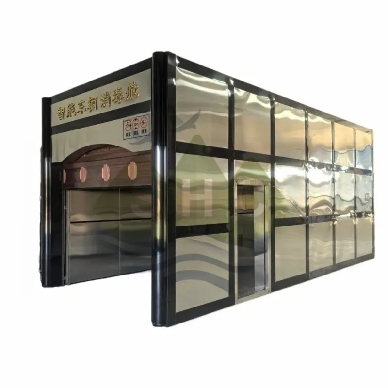 Customized Industrial Grade Funeral Transport Cleaning Tunnel with Multiple Nozzles for Thorough Disinfection Mortuary Equipment