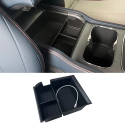 For BYD Atto 3 Yuan Plus 22-23 Years Car Center Console Storage Box Armrest Box Storage Tray byd Act 3 Byd Atto3 Accessories