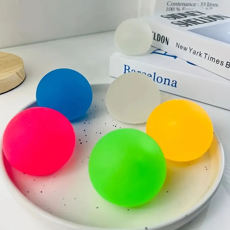 Multi-colors Anti-stress Soft Squishy Toys Slow Rebound Stress Relief Ball Decompression Sensory Fidget Toy For Office Classroom