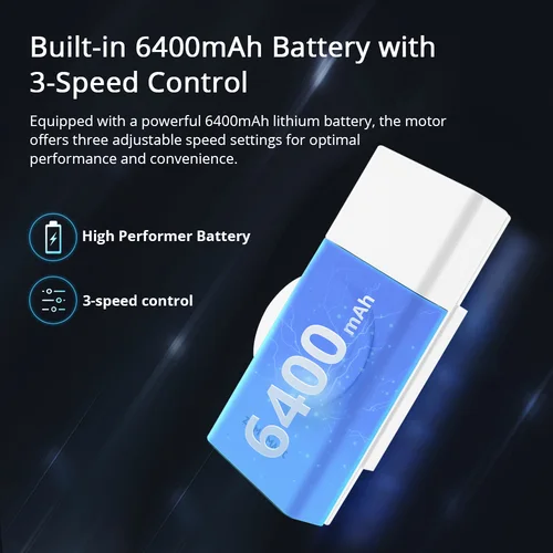 Imagen 2 del producto Controlador de persiana enrollable inteligente Zemismart Zigbee, batería integrada con perilla de Control de velocidad, funciona con la aplicación Tuya, Alexa, Google Home Voice