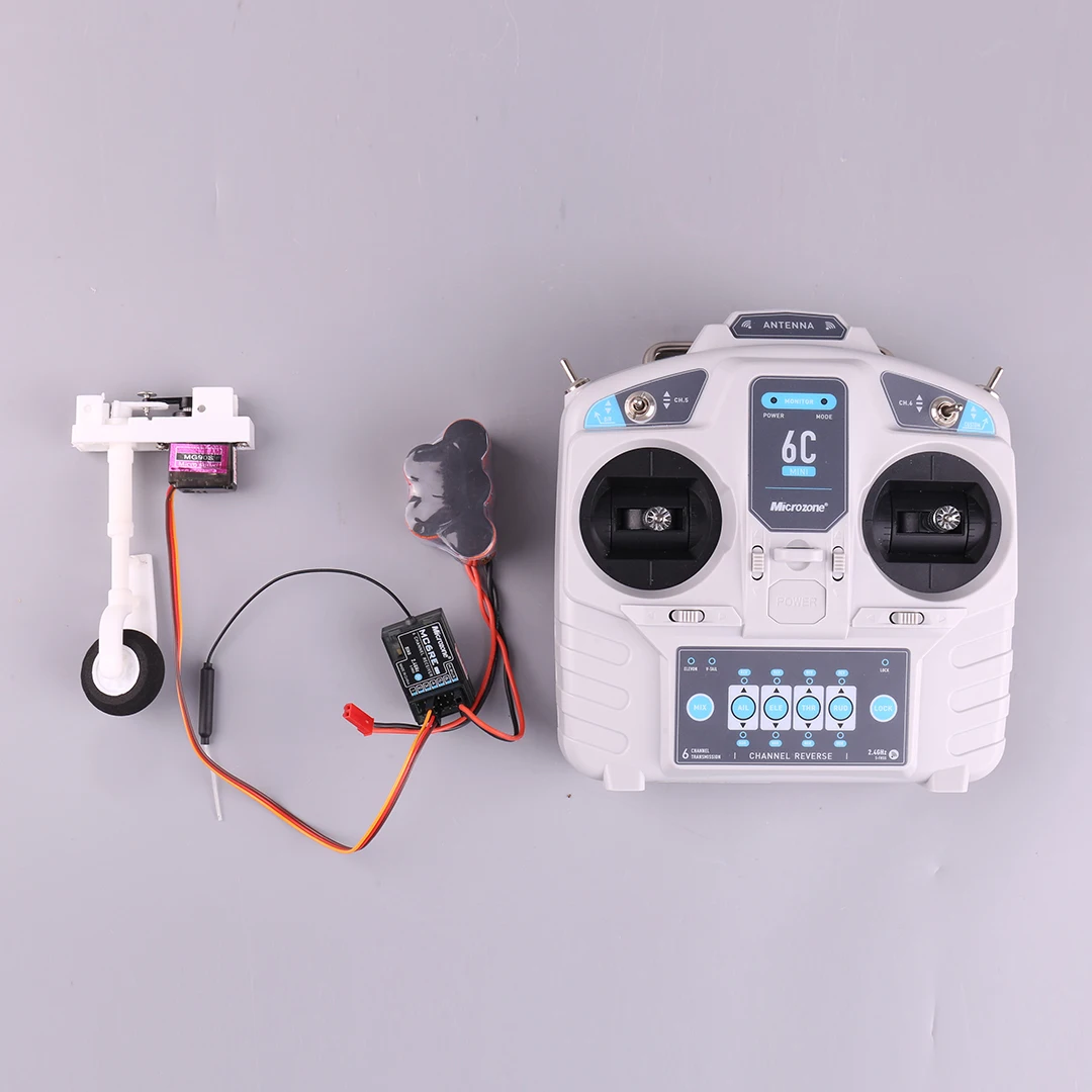 SU27 Assembly KT Board Nylon Landing Gear DIY Steering Wheel Landing Gears Undercarriage For FPV RC Fixed Wing Airplane Quadcopt