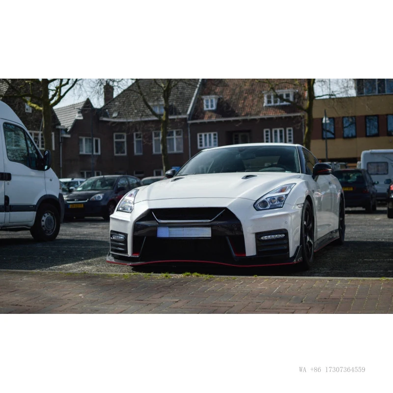 Suitable for Nissan R35 GTR modification parts, Nismo 2nd generation carbon fiber full body kit, front and rear bumper side modi