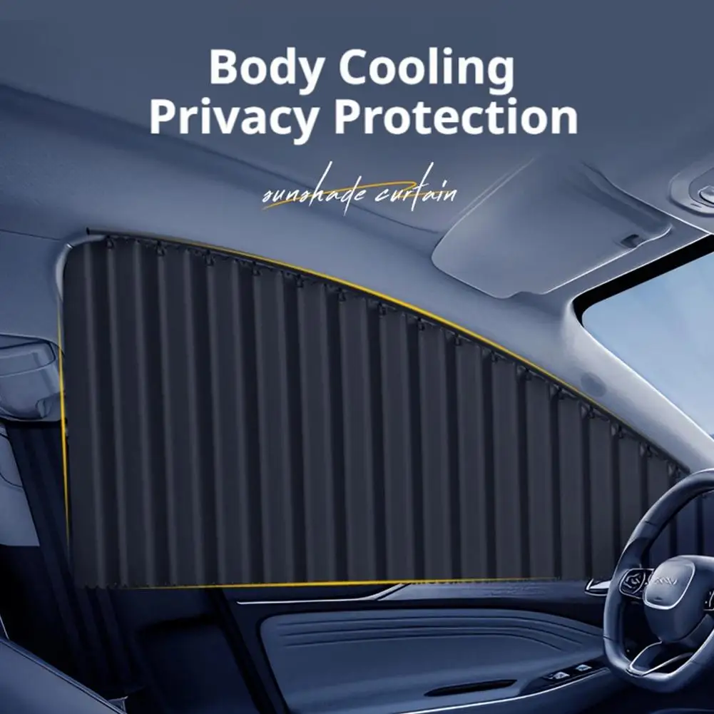 Shade mounted on car window