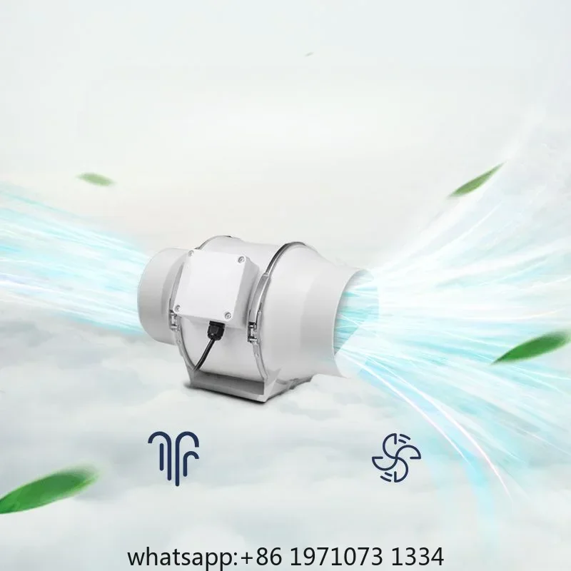Duct round 3/  4 / 5/  6 / 8 inch exhaust ventilation fan kitchen household extractor fan bathroom exhaust