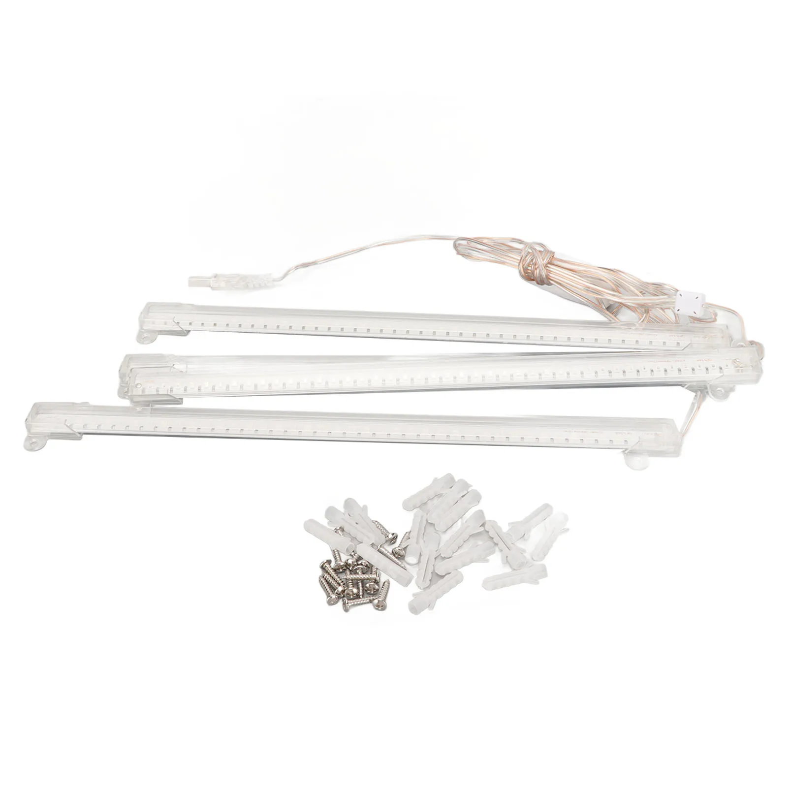 

LED Plant Growth Light 4-Head Full Spectrum Plant Light Strip Timer Dimmable USB Powered Suitable For Indoor Plants/Potted Plant