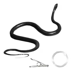 Funny Large Realistic Rubber Snake Prank with String and Clip Fake Snake High Simulation Model Fashion Halloween Tricky Toys