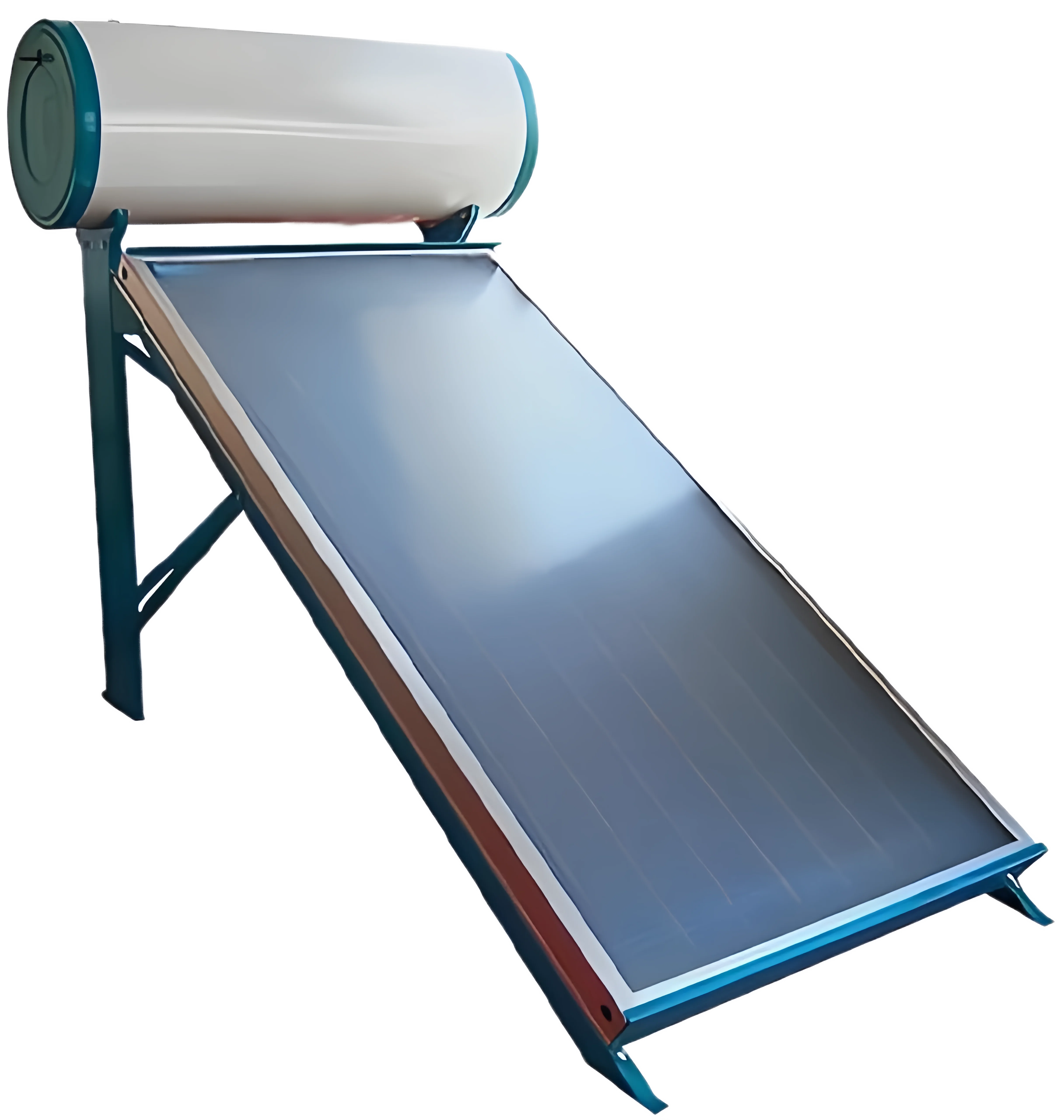 

High Efficiency 300L Flat Plate Commercial Solar Water Heater Stainless Steel Panel Copper High Performance Solar Collectors