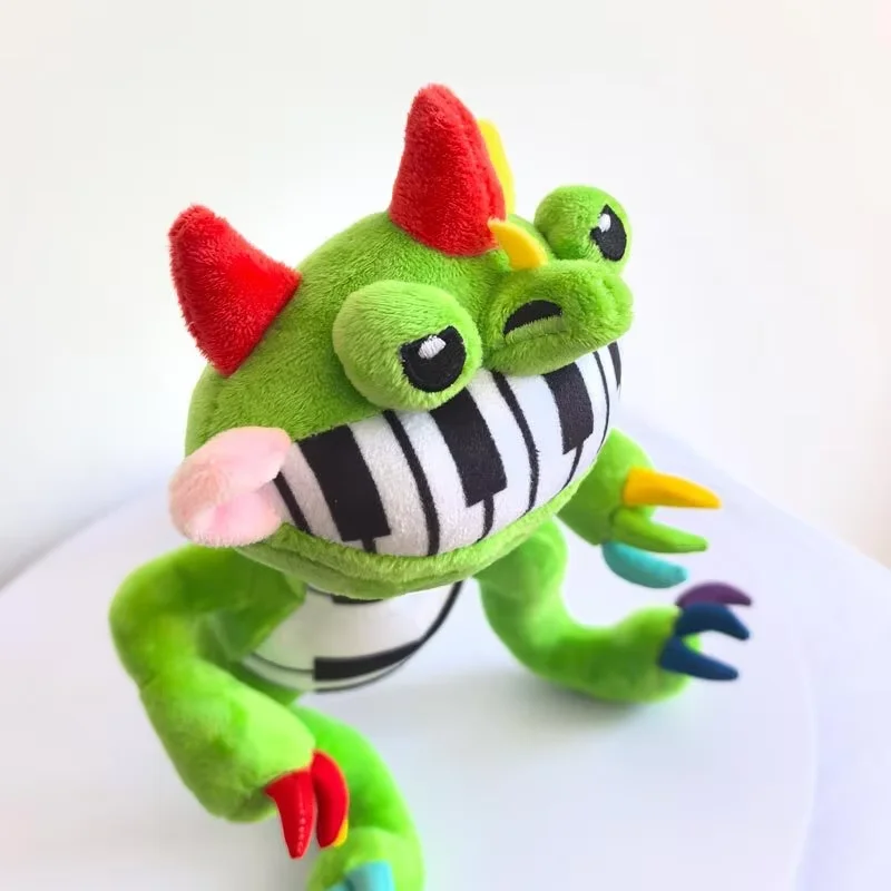 새로운 Poppyed Pianosaurus 만화 봉제 인형 애니메이션 악몽 게임 플러시 인형 베개 인형 장식 장난감 어린이 생일 선물