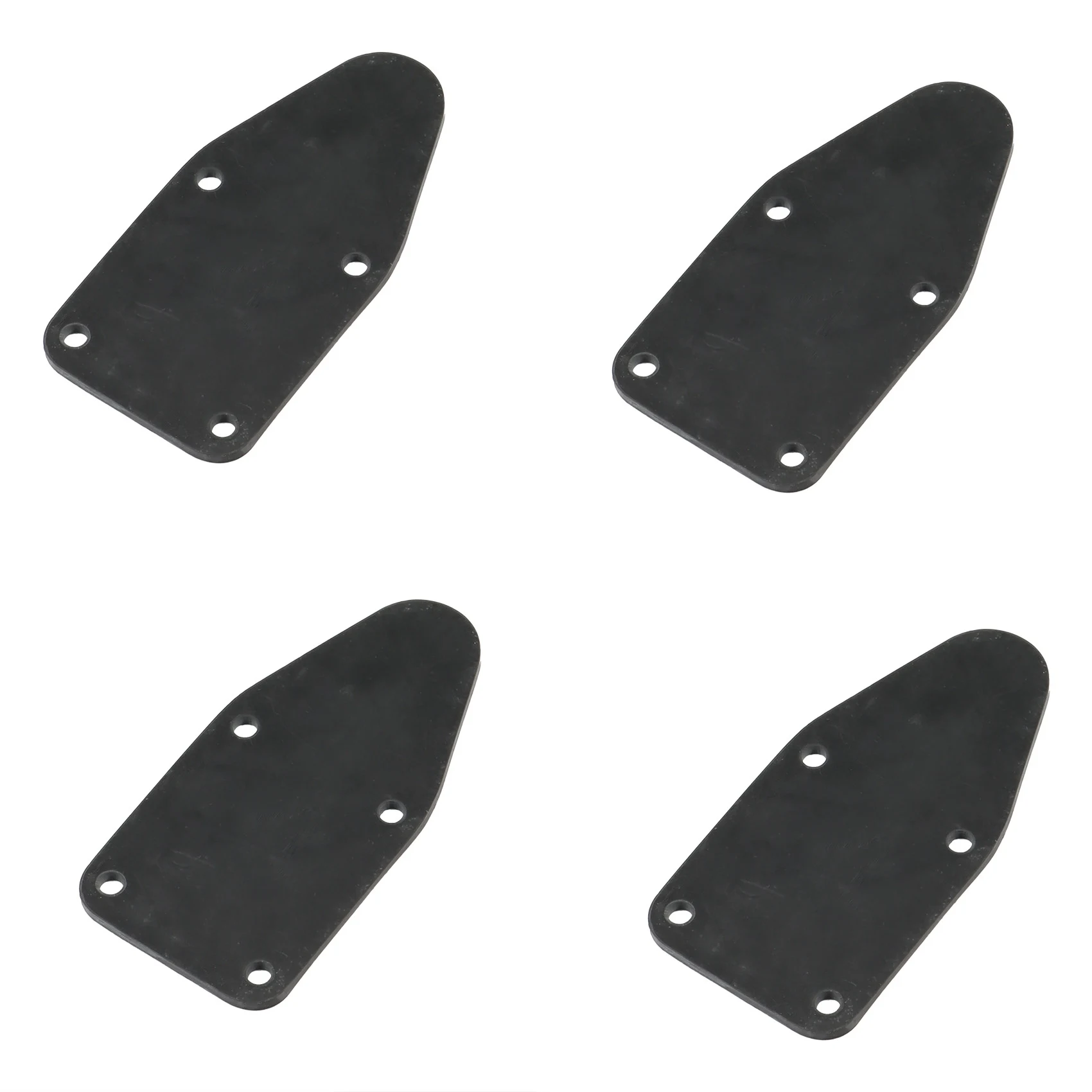 4Pcs Black Color Rubber Gasket Skateboard Parts for 6.25Inch Longboard CX4 Land Surfboard