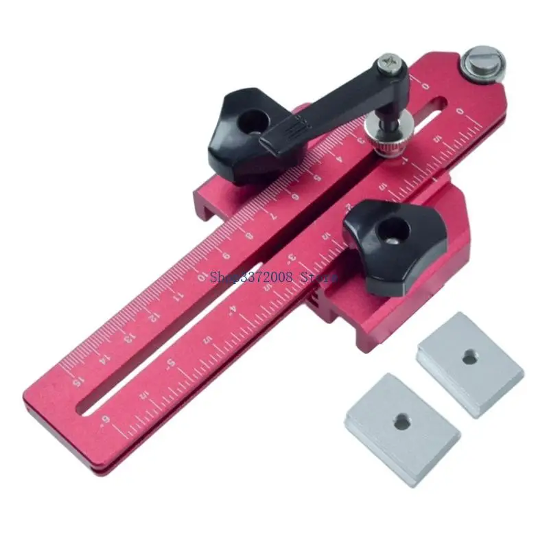  Woodworking Clamp Tool Adjustable T Slot Thin Rips Jig for Tablesaw Routers