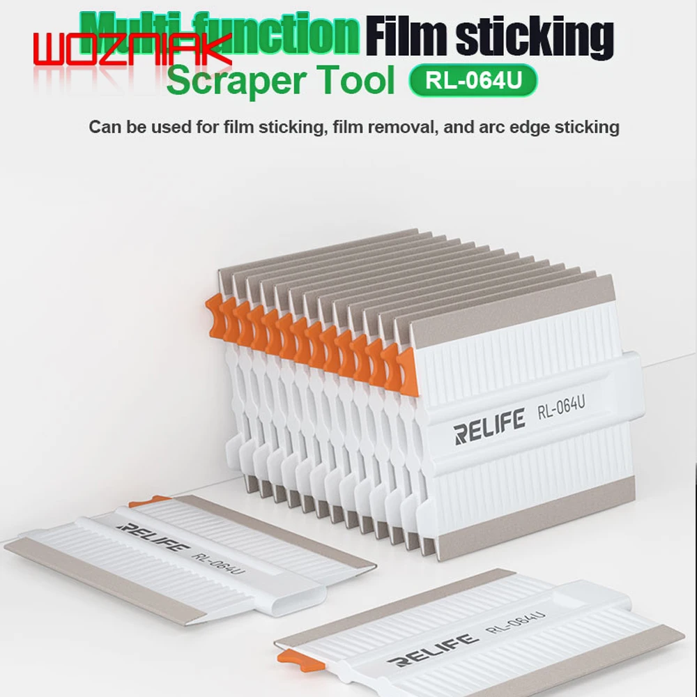 RELIFE RL-064U Hydrogel Film Scraper Applicable to Various Models of Mobile Phone Auxiliary Film Applicatio Film Removal Tool