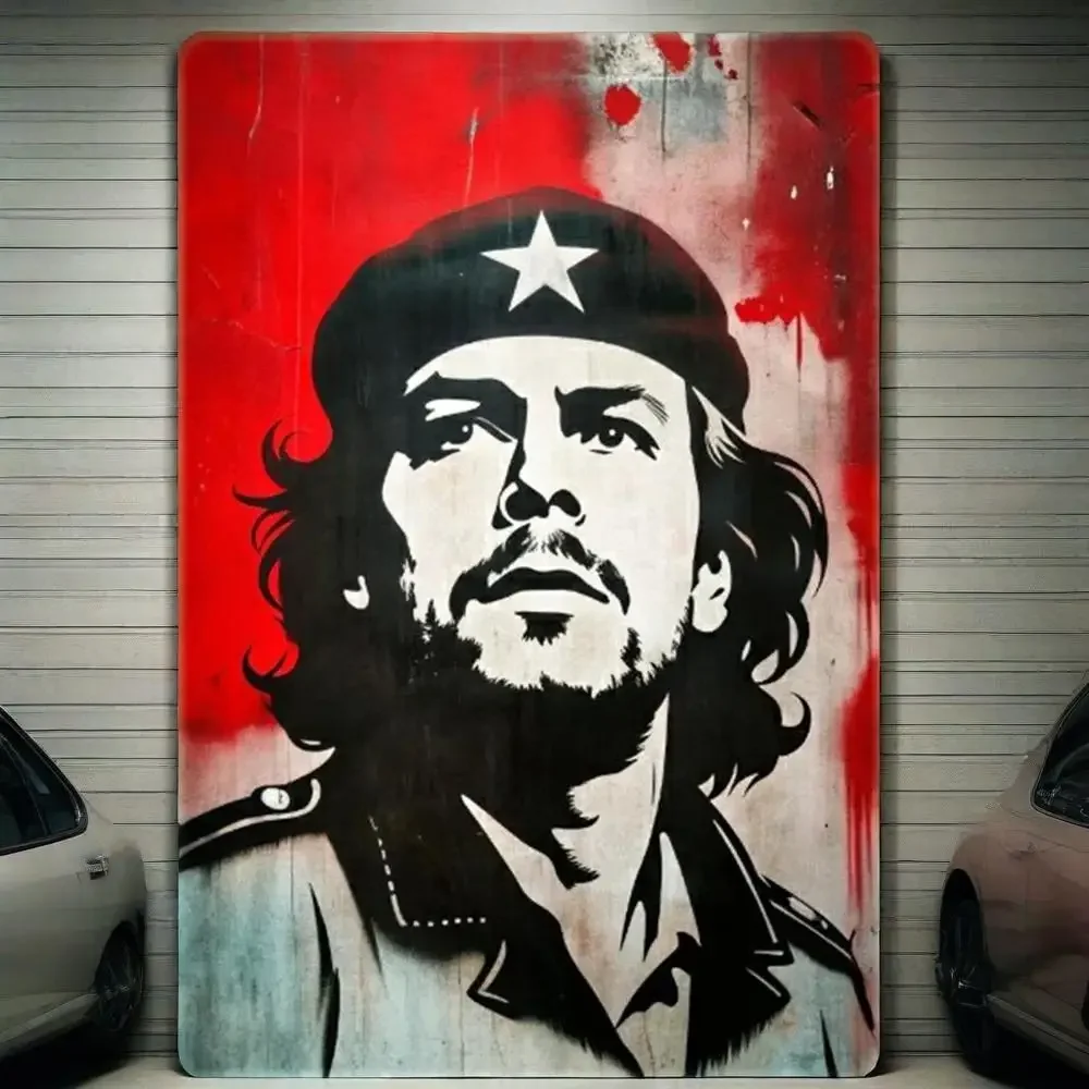 

Vintage Metal Plate，Durable Iron Decor Unique Military Art For Bedrooms & Offices - Easy To Hang