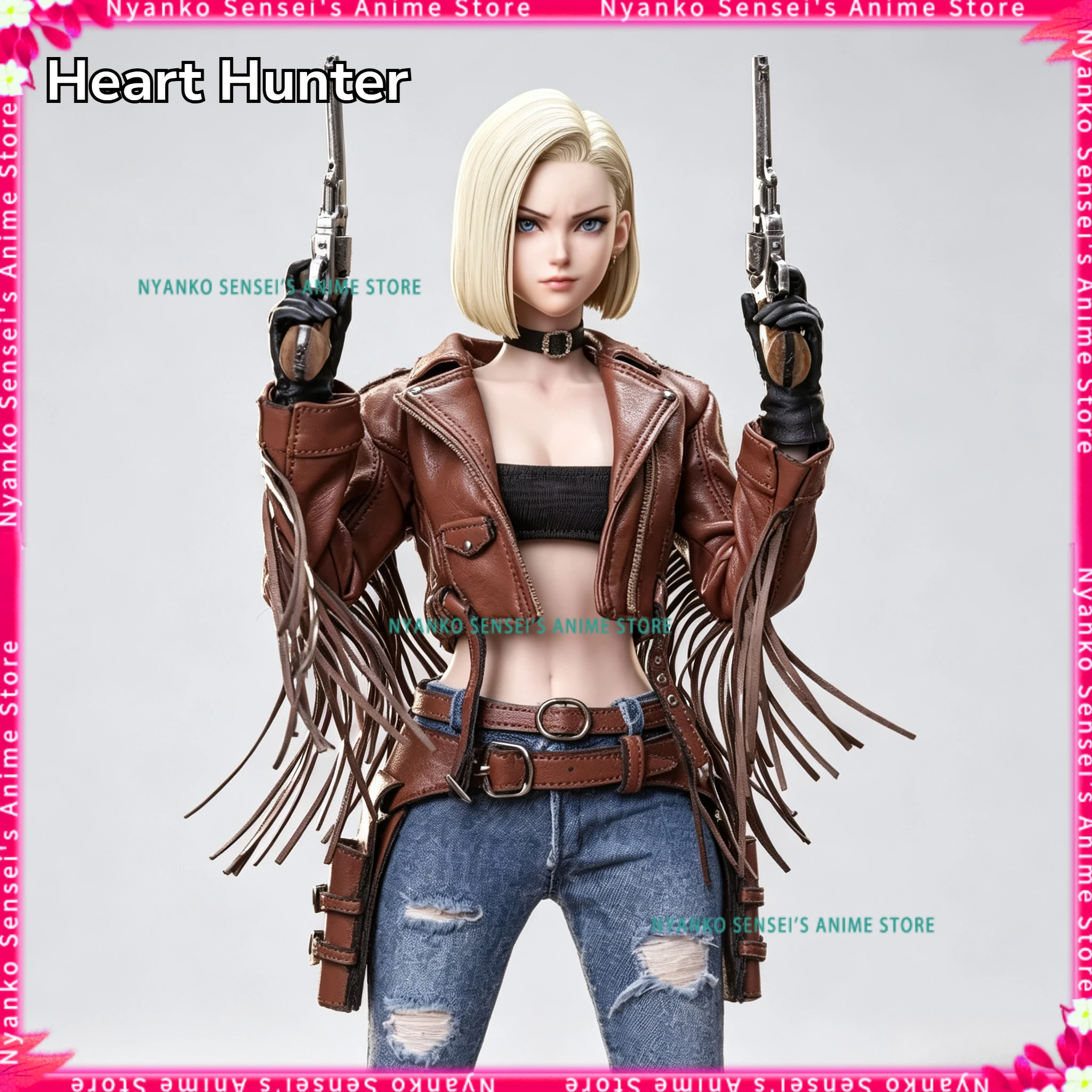 Pre‑sale Heart Hunter 1/6 Western Cowgirl / Android 18 Action Figure Anime Model Trendy Toys Doll Trendy Desktop Collectibles