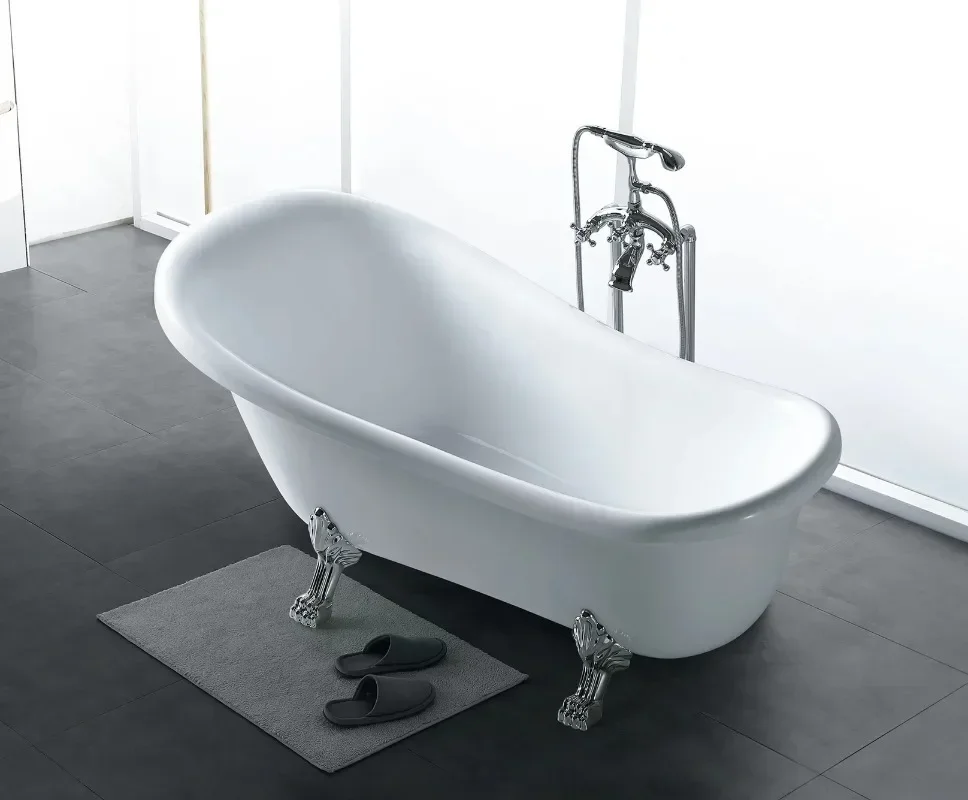 2025 Bestselling Classic Recliner Style Freestanding Acrylic Bathtub
