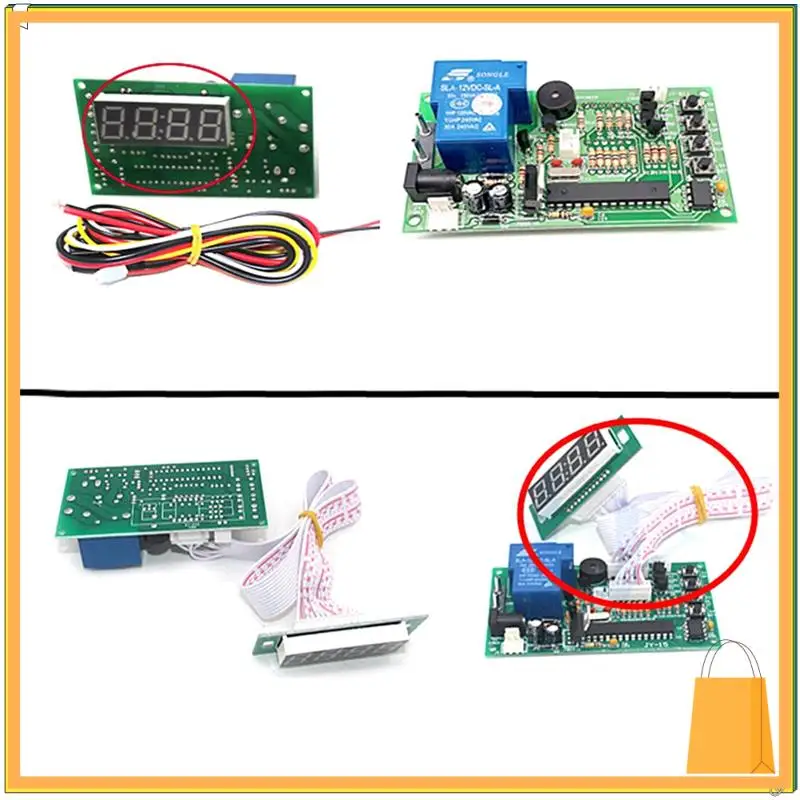 

L52A-Multi-Currency Coin Acceptor Time Control Board Massage Chair Washing Machine Time Control Box Accessories