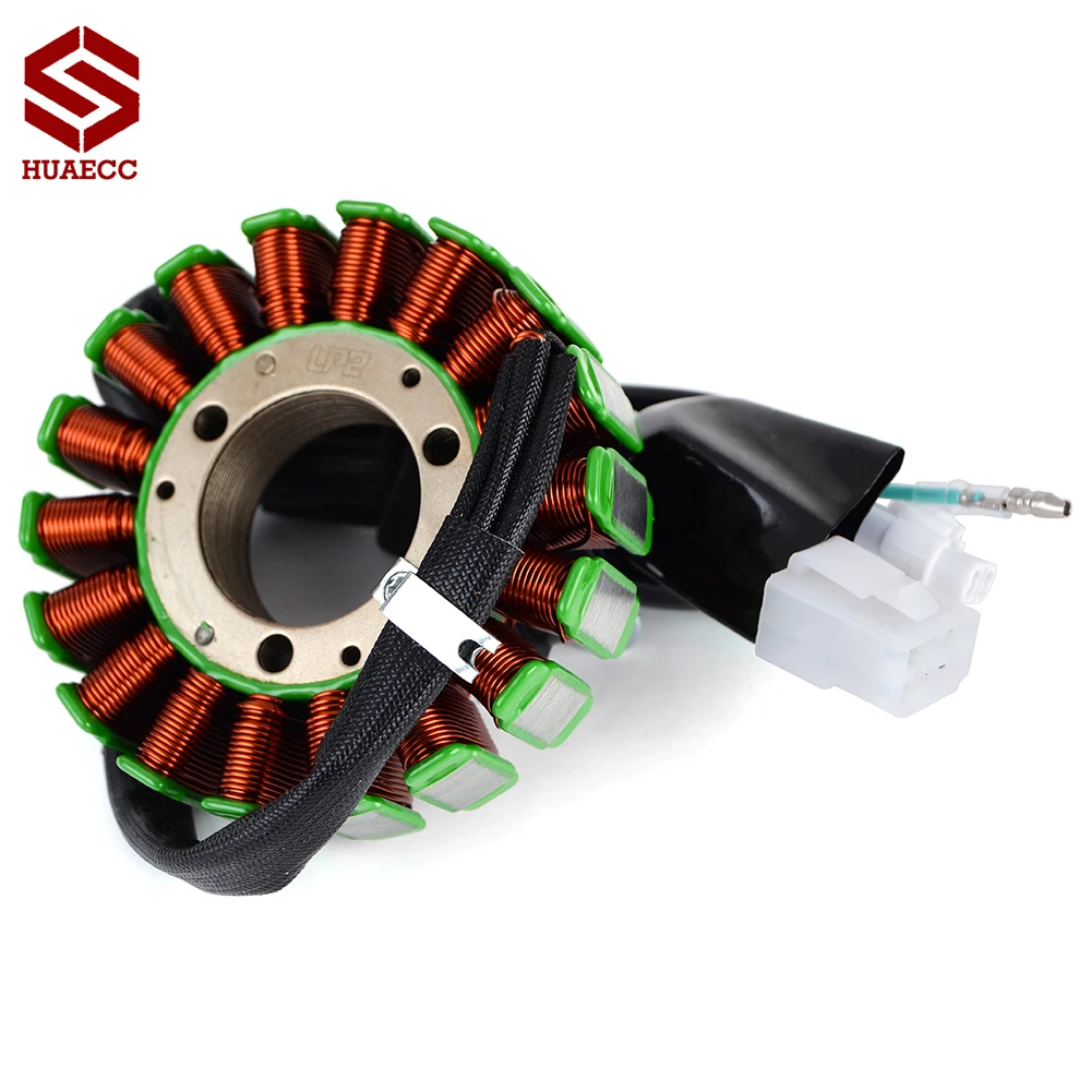 21003-1312 Motorcycle Magneto Stator Generator Coil for KL250 Super Sherpa 250 1997 1998 2000-2010 2009 2008 2007 2006 2005 2004
