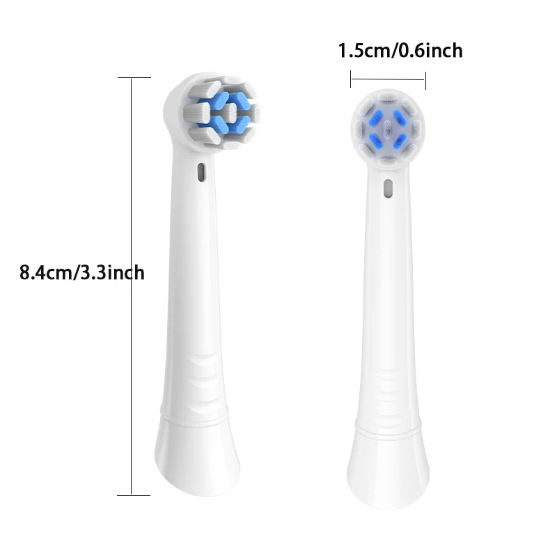 8pcs Replacement Toothbrush Heads Compatible with Oral-B IO Electric Toothbrush, for Oral B IO 10|6|7|9|8|5|4|3 Series Toothbrus