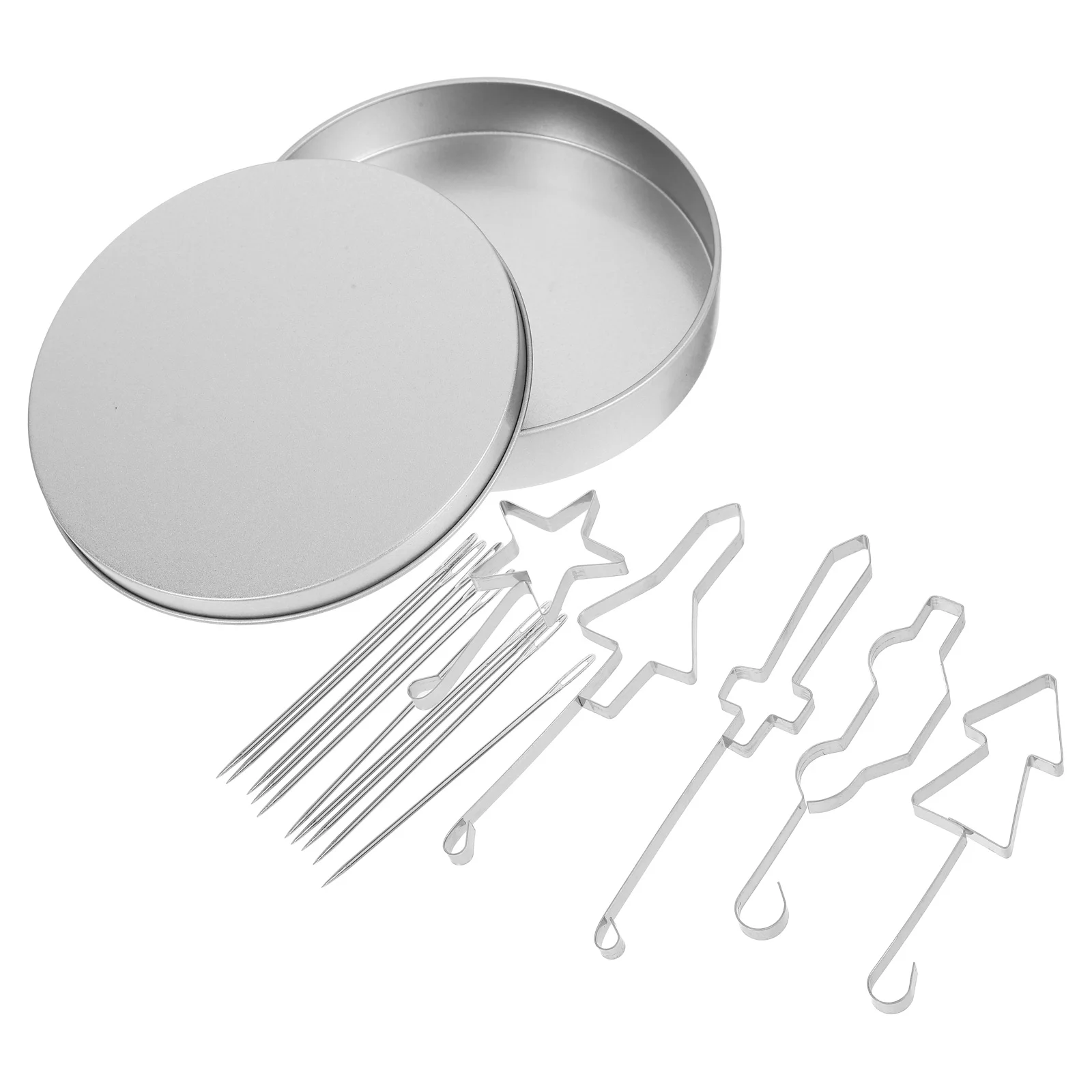 

3 Pcs Bake Sugar Cookie Mold Baking Supplies for Cookies Candy Making Tool Stainless Steel