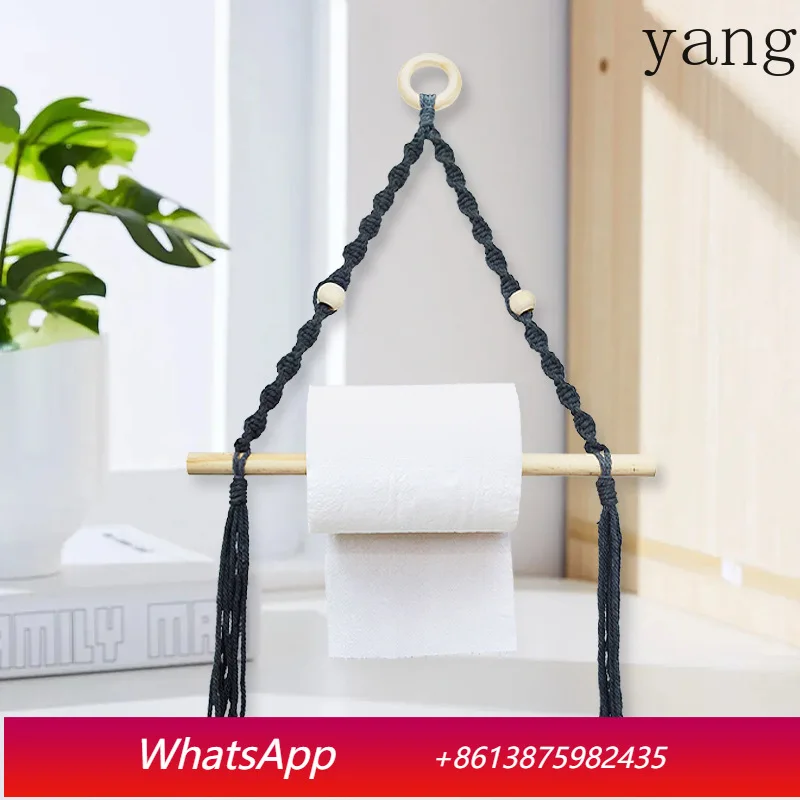 

cx modern and simple, tissue storage rack, hand-woven cotton rope storage rack