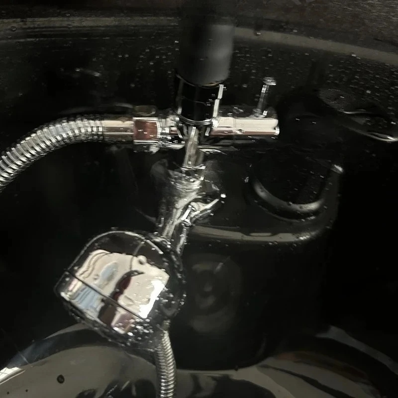 3 * معدات دش علاج الرأس لتدوير المياه مع سرير شامبو وسادة #4