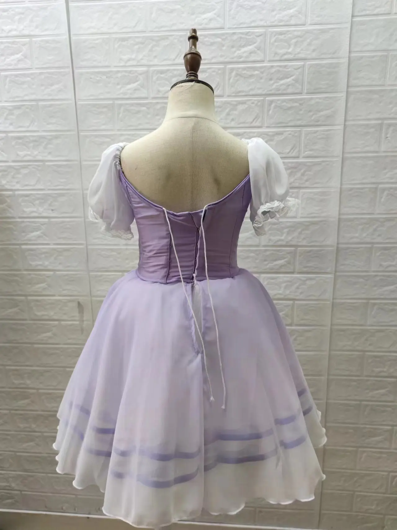 2023 Gopelia Gisele Abito da balletto non può chiare la figlia performance di balletto abito lungo per bambini adulti su misura professionalmente