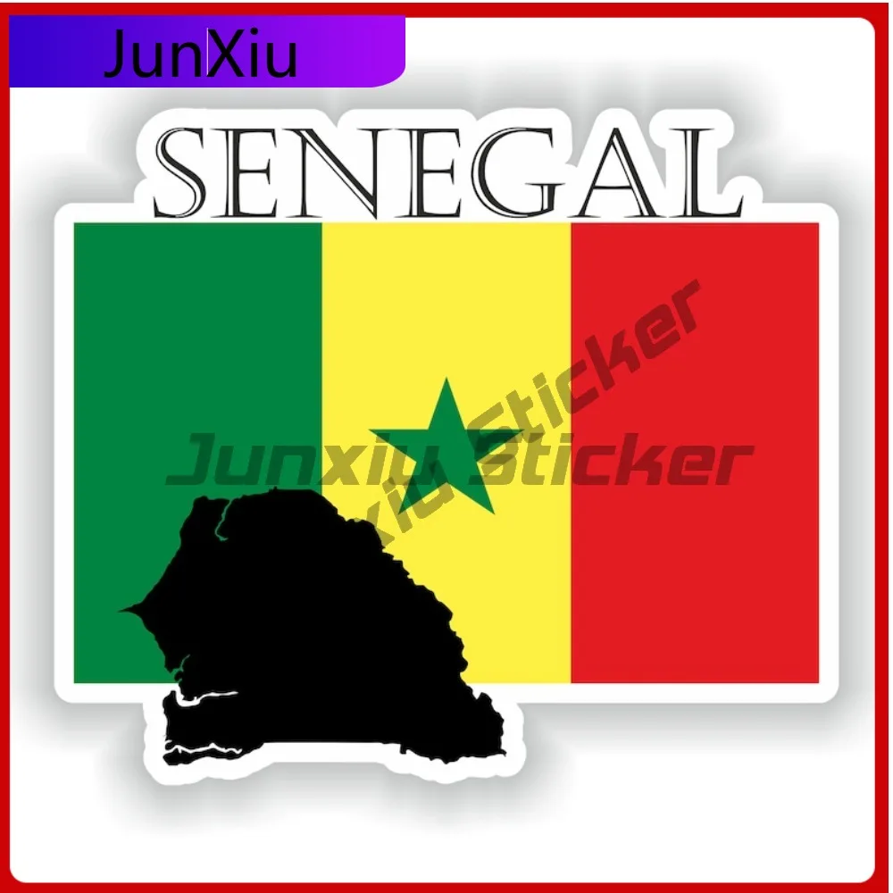 

Senegal Country Project Flag Stylish Vehicle Decal Exterior styling piece for vehicles