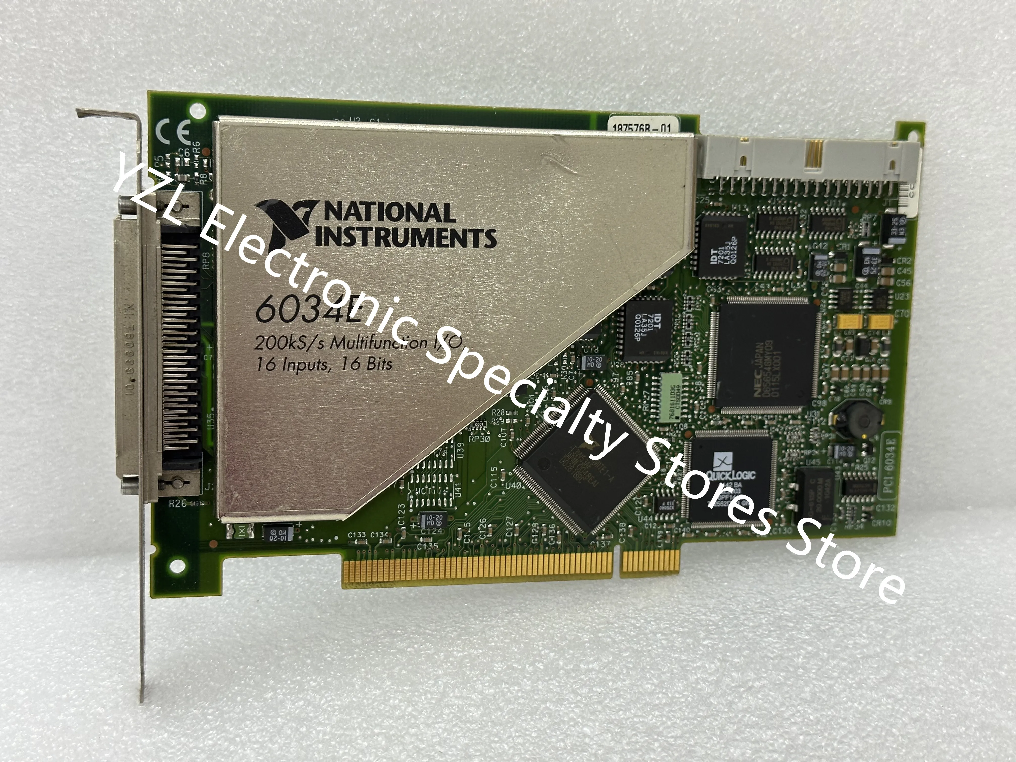 

PCI-6034E Multifunctional Data Acquisition Card DAQ 778075-01 used
