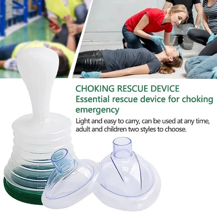 

Respiratory Trainer Choking Emergency Mask First Aid Respiratory Mask Choking Emergency Device