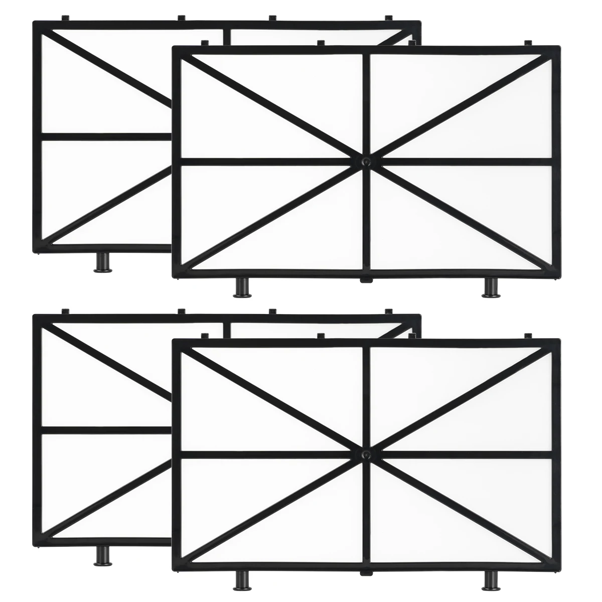 9991433-R4 Fine Filter Panels For Dolphin Nautilus CC Plus, Nautilus CC Plus Wi-Fi, Nautilus CC Supreme, M200 M400 M500, Sigma, Wave 60 65 80 90, Active X3, Active X4, Active Classic, Zenit 12, Zenit 15, Zenit 20 Automatic Robotic Pool Cleaner