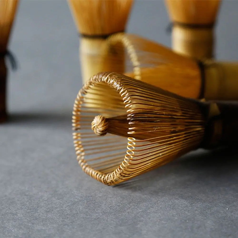 Useful Bamboo Matcha Whisk Reusable Japanese Tea Set Chasen Tea Tool Tea Brush Kitchen Accessories