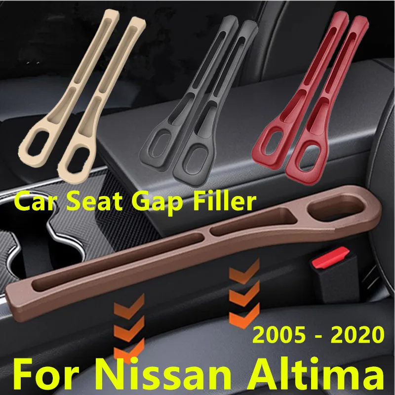 PU Car Seat Gap Filler Filling Strip Center Console Side Crevice Filler Strip For Nissan Altima Coupe Sedan 2002-2017 2018 2019