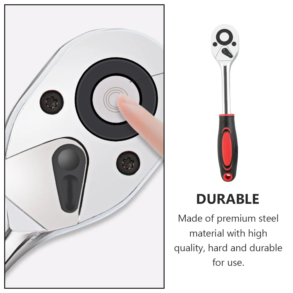 Clé à cliquet réglable de 3 à 8 pouces, Action lisse, idéale pour l'entretien automobile et les projets de bricolage, outil de clé à douille