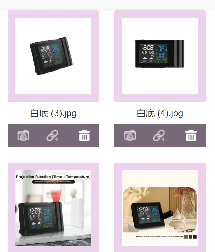 

Weather Station Thermometer Digital Projection Alarm Clock For Bedroom Ceiling Wall Indoor Outdoor Temperature Humidity Monitor