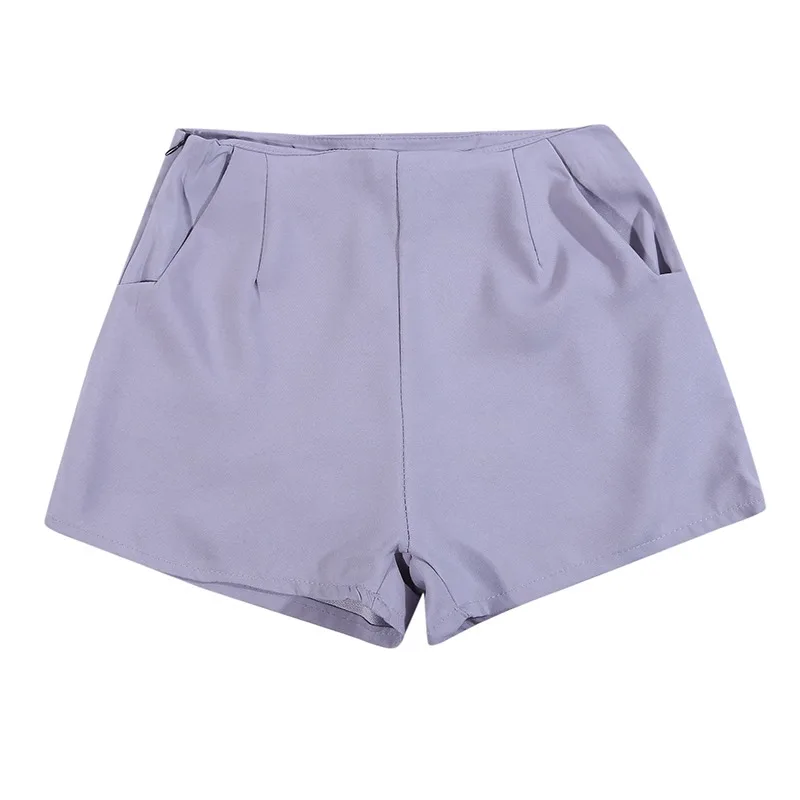 Shorts d\'été pour femmes, jupes taille haute, décontractés, trempés, noirs et blancs, pantalons courts pour dames, nouvelle collection 2023