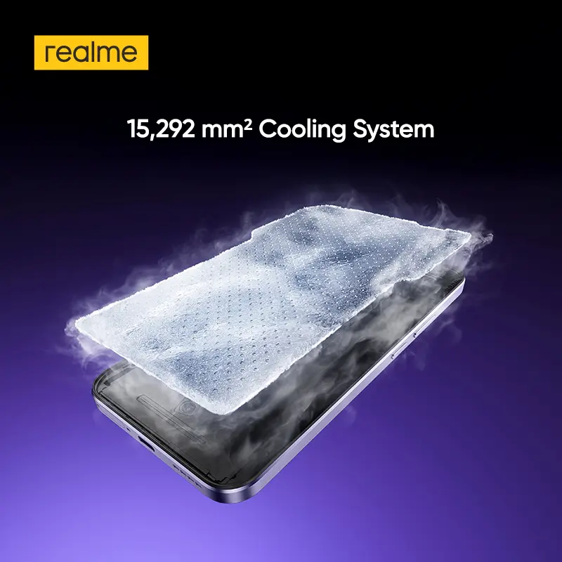 [متوفر في المخزون] هاتف realme P4 الذكي 4G ببطارية 7000 مللي أمبير وشحن 45 واط ومعالج Snapdragon 685 ثماني النواة وشاشة AMOLED مقاس 6.8 بوصة بمعدل تحديث 120 هرتز وNFC - 6