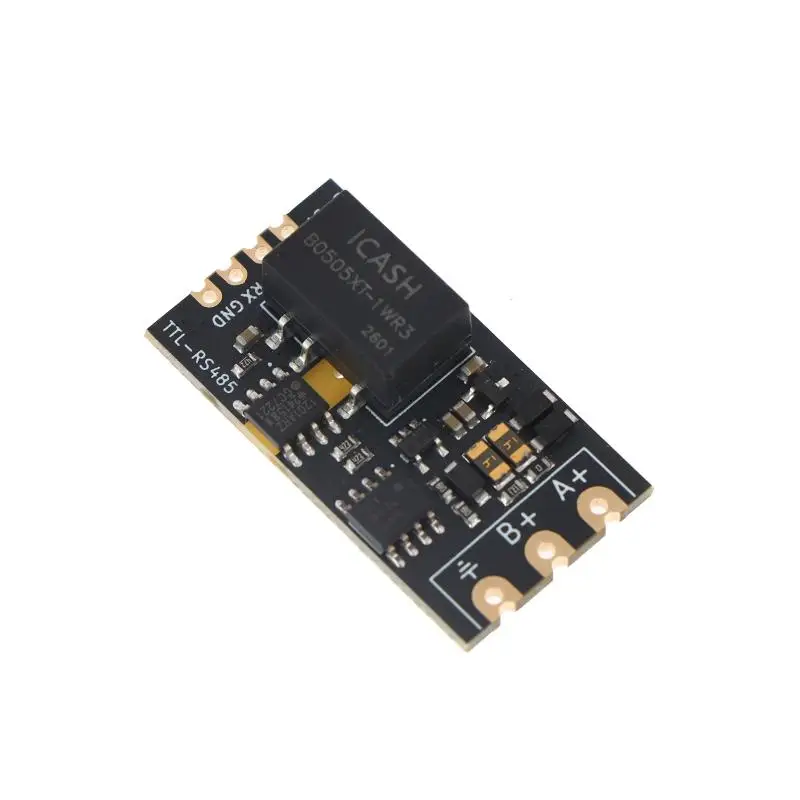 1Pcs Isolated TTL To RS485 Module Serial Auto Switching 2Mbps High Speed 3.3V 5V Compatible
