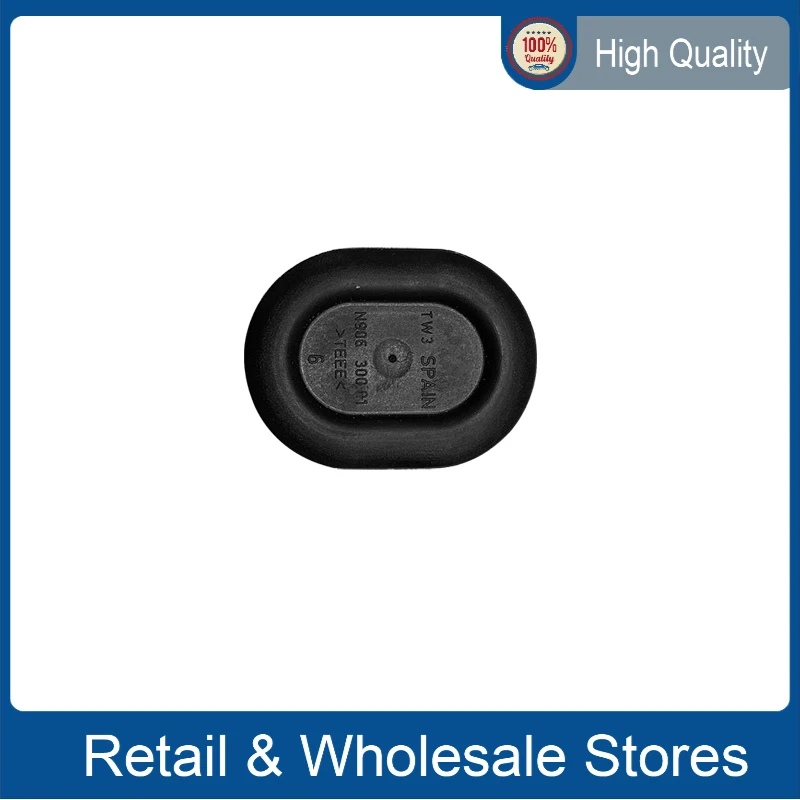 

20x30mm Car Wheel Base Hole Cover Spout Plug Cover Grommet Clip N90630001 For VW Tiguan 5N 2007 2008 2009 2010 2011 - 2016