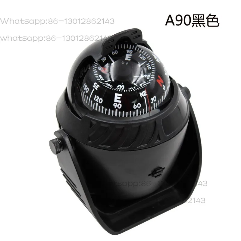 Marine Magnetic Compass Embedded YQ-50 Yacht Waterproof Compass Lifeboat Magnetic Compass Navigation Direction Meter