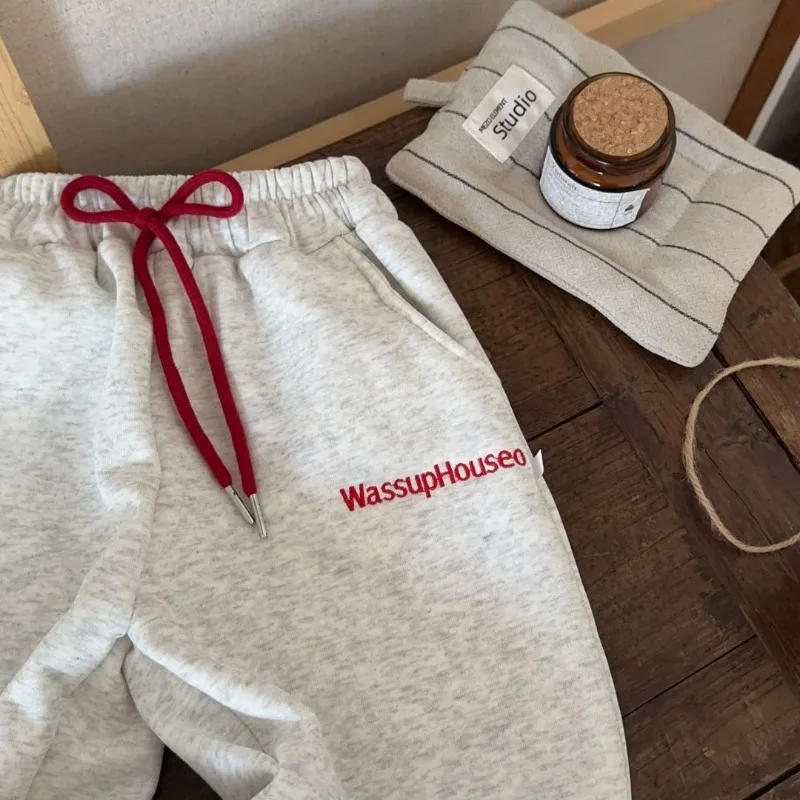 Bellbell 2026 Herbst Baby Jungen Jogginghose 1-8 Jahre Kinder Jungen Sporthose Winter Plus Samt Warme Kleinkind Jungen Hose – Detail 23
