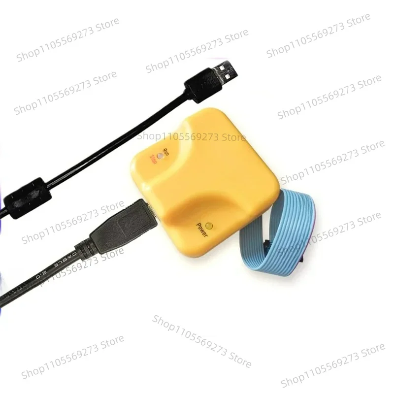 1pcs U-EC6 USB Debug Adapter for C8051F MCU Programmer JTAG C2 Emulator Downloader