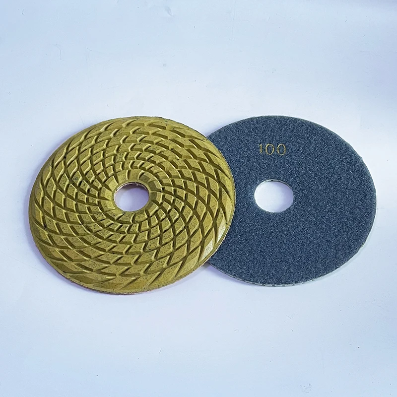 6 inch 150mm Diamond Wet Polishing Pad With Metal For Grinding Granite Stone Concrete Marble Quartz Abrasive Tool