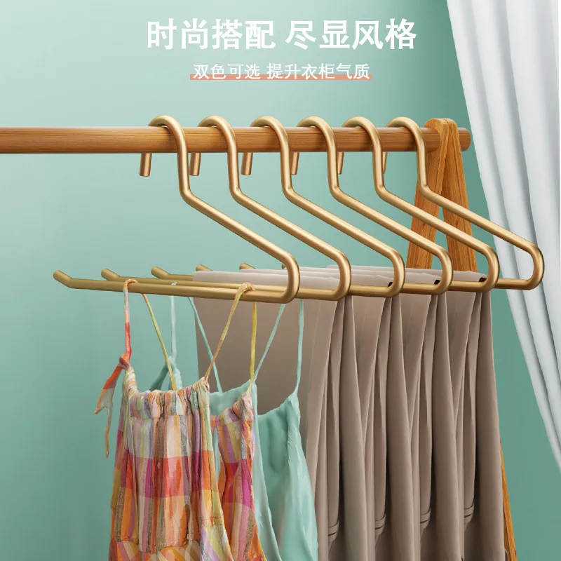 5 قطع من رف السراويل على شكل حرف Z من سبائك الألومنيوم، شماعة السراويل المنزلية، مشبك السراويل المضاد للانزلاق، رف السراويل على شكل أوزة #2