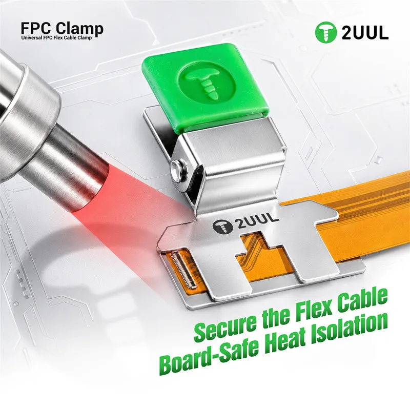 2UUL FC01 Universal FPC Flex Cable Clamp Holder Organizer Lightweight Durable for Motherboard Internal Cable Fix Repair Tools