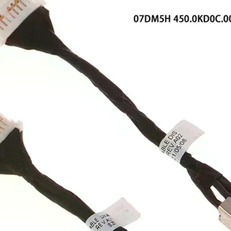 

For Latitude 3410 3510 E3510 E3410 Laptop Charging Flex Cable 07DM5H 0N8R4T DC Power Jack cable