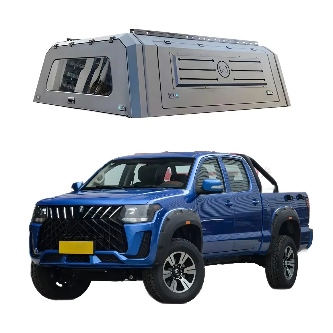 

Китайский поставщик, кемпер, пикап, кровать из алюминиевого сплава, твердый навес для HONDA Ridgeline Shark 6, тундра